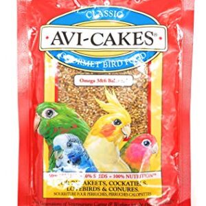 (3 Pack) Lafeber's Original Flavor Avi-Cakes for Parakeets, Cockatiels & Conures