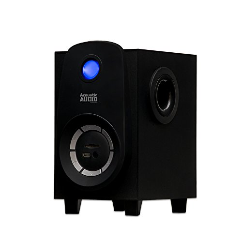 Acoustic Audio Bluetooth 2.1-Channel Home Theater Stereo System Black (AA2107)