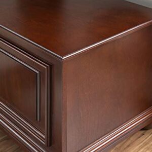 Powell Furniture Chadwick Cedar Chest, Cherry,