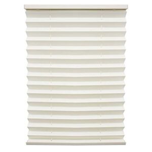 recpro rv blinds pleated shades | cotton | rv window shades | camper | trailer (20" w x 38" l)