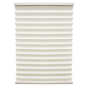 RecPro RV Blinds Pleated Shades | Cotton | RV Window Shades | Camper | Trailer (20" W x 38" L)