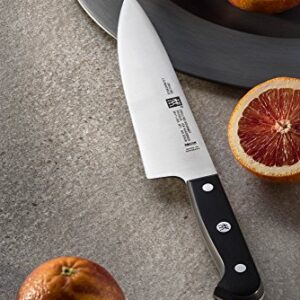 ZWILLING Gourmet 8-inch Chef’s Knife, Kitchen Knife, Black, Stainless Steel