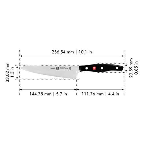 ZWILLING Twin Signature 5.5-inch Prep Knife, Razor-Sharp, Made in Company-Owned German Factory with Special Formula Steel perfected for almost 300 Years, Dishwasher Safe