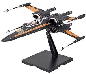 bandai hobby poe's boosted x-wing star wars, bandai star wars 1/72 plastic model hobby space ship
