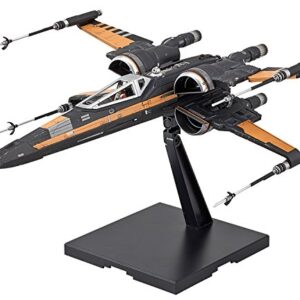Bandai Hobby Poe's Boosted X-Wing Star Wars, Bandai Star Wars 1/72 Plastic Model Hobby Space Ship