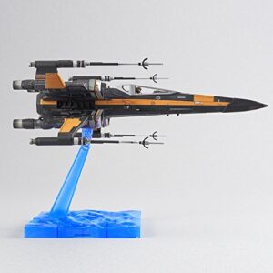 Bandai Hobby Poe's Boosted X-Wing Star Wars, Bandai Star Wars 1/72 Plastic Model Hobby Space Ship