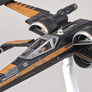 Bandai Hobby Poe's Boosted X-Wing Star Wars, Bandai Star Wars 1/72 Plastic Model Hobby Space Ship