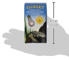 Fluker's (3 Pack) Neodymium Daylight Bulbs for Reptiles 75 watt