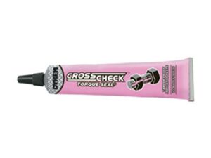 cross check dykem - pink tamperproof/torque seal, 1oz | 83320 (2 pack)