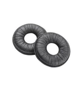 avimabasics leatherette ear cushion compatible with plantronics pl-71782-01, c052 supraplus headsets