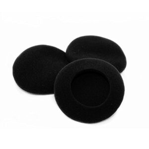 YunYiYi 10 Pairs Black Replacement Earpads Foam Ear Pads Pillow Ear Cushions Covers Cups Repair Parts Compatible with Sony MDR-023 Walkman Headset Headphones