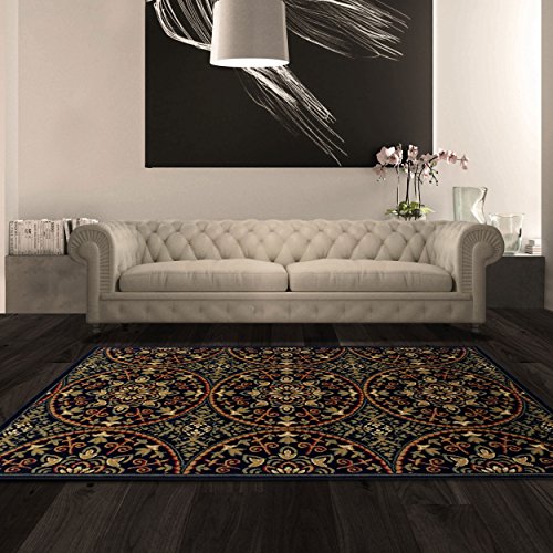 SUPERIOR Mesmerizing Fancy Medallion Area Rug