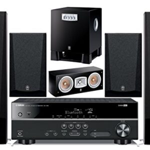 Yamaha 5.1-Channel Wireless Bluetooth 4K 3D A/V Surround Sound Multimedia Home Theater System