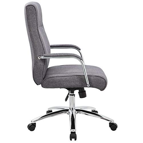 Boss Office Products Modern Executive Conference Chair, Grey