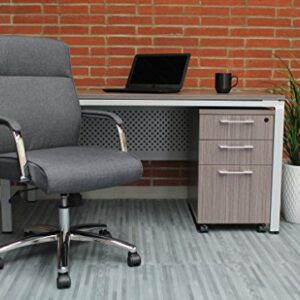 Boss Office Products Modern Executive Conference Chair, Grey