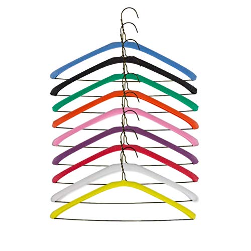 Foam Hanger Covers by Ultra Essentials - Designed for Wire, Plastic, and Wooden Hangers, Hang Trousers, Coats, Shirts, Tank Tops, & Dresses, Closet Organizer, Hanger Rack Compatible, 45 Count, Pink