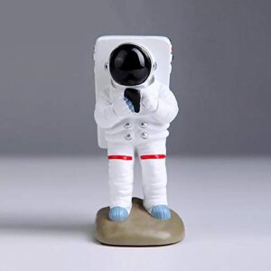 GOODKSSOP Cute Funny Cell Phone Stand, Upgraded Unique Astronaut Style, Durable Resin Material, Universal for iPhone and All Mobile Phones Tablet PC Desktop Holder Desk Mount