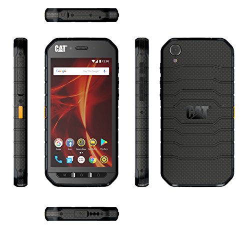 Caterpillar CAT S41 Dual-SIM 32GB Rugged IP68 (GSM Only, No CDMA) Factory Unlocked 4G/LTE Smartphone (Black) - UK/EU Version