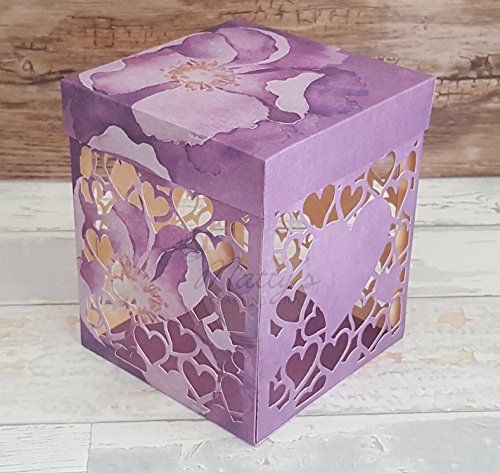 Matty's Crafting Joy Lavender Bliss 12x12 Double Sided Scrapbook Cardstock Paper Pad, 30 Floral Designer Premium Patterned Heavyweight Paper Pack