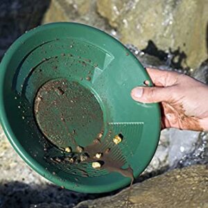 Gold Paydirt, Pan & Snuffer Kit w/ Free Vial- Gold Panning Gift Idea Prospecting