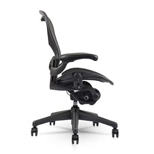 Herman Miller Classic Aeron Chair - Fully Adjustable, Carpet Casters, Size B (Open Box)