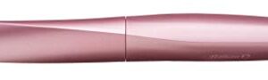 Pelikan Twist Fountain Pen with 1 Ink Cartridge, Medium Nib, Girly Rose, Boxed (806251)