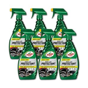 turtle wax 50655-6pk quick and easy inside/out protectant, 23 oz, pack of 6 , green