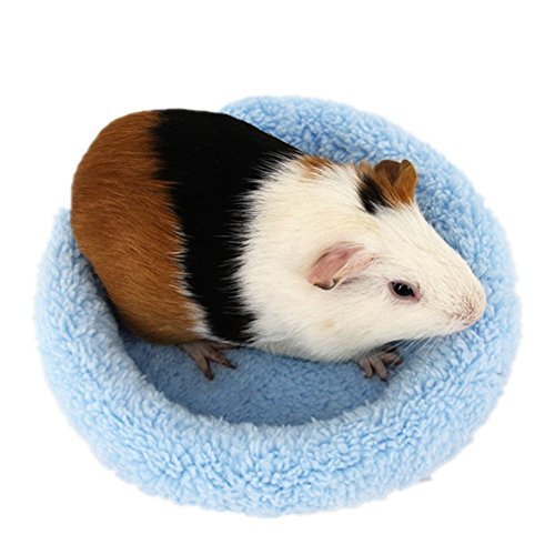 Hamster Bed Soft Warm Cushion for Small Animal - Comfortable Sleep Mat Pad for Guinea Pigs/Hedgehog/Squirrel/Mice/Rats/Chinchilla Nest House