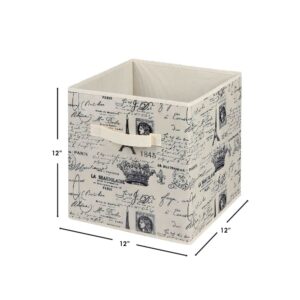 Home Basics Storage Bin, Natural