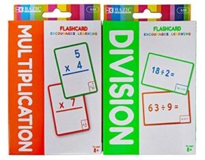 flash cards (multiplication-division)