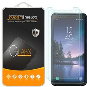 (3 Pack) Supershieldz Designed for Samsung (Galaxy S8 Active) (Not Fit for Galaxy S8 or S8 Plus Model) Tempered Glass Screen Protector, 0.33mm, Anti Scratch, Bubble Free