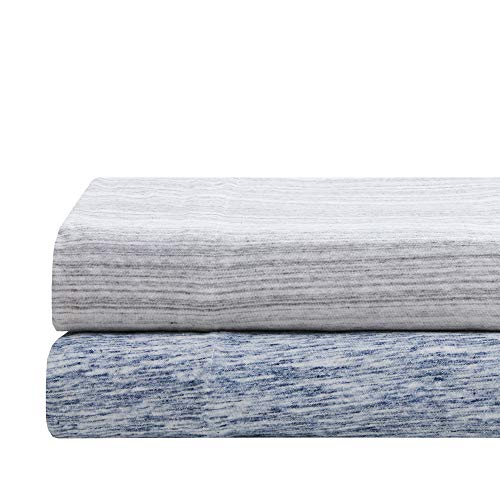 Urban Habitat Space Dyed Knit Sheet Set, Blue, Full