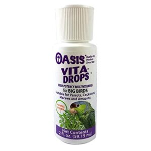 Oasis 3 Pack of Vita Drops for Big Birds, 2 Ounces Each