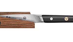 Cangshan TC Series 1020946 Swedish 14C28N Steel Forged 3.5-Inch Paring Knife and Wood Sheath Set