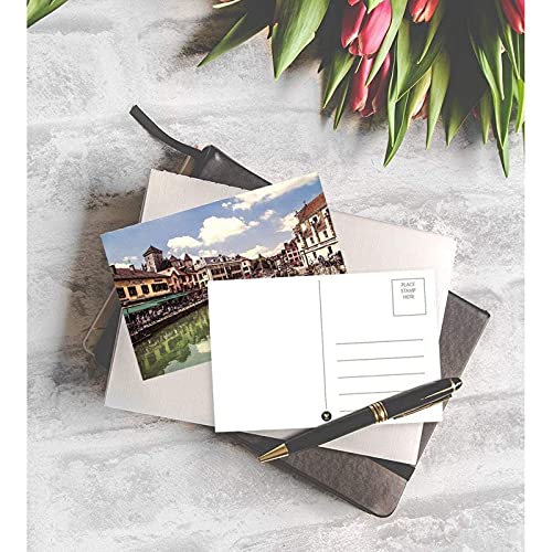 Best Paper Greetings 40-Pack Postcards Featuring Photos from 20 Famous Places Around the World, 15.2 x 10.2 cm