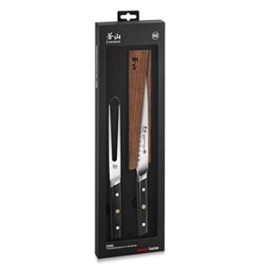 Cangshan TC Series 1020502 Swedish 14C28N Steel Forged 2-Piece Carving Set