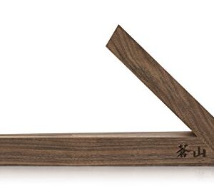 Cangshan 1021387 TAI Triangle Walnut Wood Knife Block, One Slot