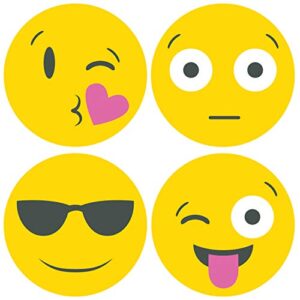 Post-it Printed Notes, 2 Pads/Pack, 30 Sheets/Pad, 2.9 in x 2.9 in, Emoji designs, 4 alternating faces (BC-2030-EMOJI) , Yellow