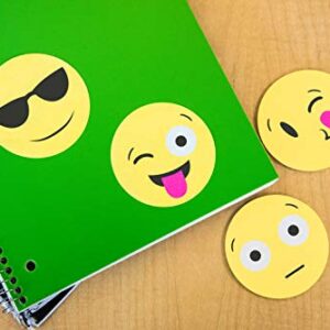 Post-it Printed Notes, 2 Pads/Pack, 30 Sheets/Pad, 2.9 in x 2.9 in, Emoji designs, 4 alternating faces (BC-2030-EMOJI) , Yellow