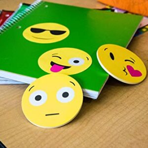 Post-it Printed Notes, 2 Pads/Pack, 30 Sheets/Pad, 2.9 in x 2.9 in, Emoji designs, 4 alternating faces (BC-2030-EMOJI) , Yellow