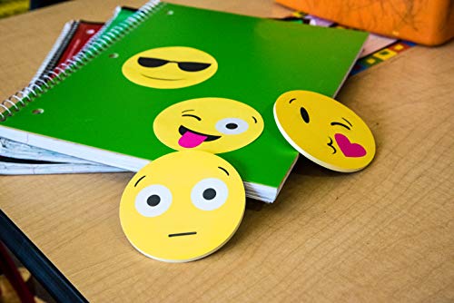 Post-it Printed Notes, 2 Pads/Pack, 30 Sheets/Pad, 2.9 in x 2.9 in, Emoji designs, 4 alternating faces (BC-2030-EMOJI) , Yellow