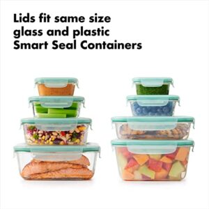 OXO Good Grips 4-Piece Smart Seal Leakproof Mini Glass Container Set