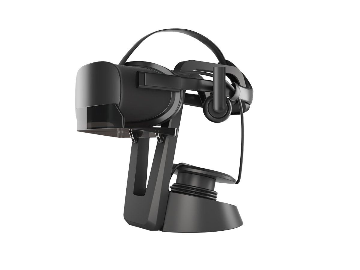 Skywin VR Stand - Headset Display Stand and Cable Organizer for All VR Glasses - HTC Vive, Playstation VR, and Oculus Rift, Oculus Quest