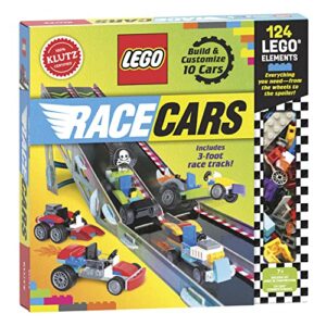 klutz lego race cars stem activity kit