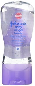 johnson's baby oil gel, lavender 6.5 oz (182 g)