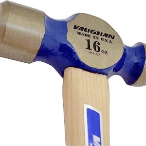 Vaughan TC016 16-Ounce Commercial Ball Pein Hammer,White