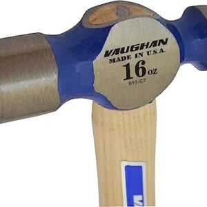 Vaughan TC016 16-Ounce Commercial Ball Pein Hammer,White