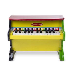 Melissa & Doug Learn-To-Play Piano With 25 Keys and Color-Coded Songbook - Toy Piano For Baby, Kids Piano Toy, Toddler Piano Toys For Ages 3+