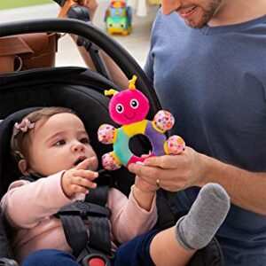 The First Years First Baby Rattle - Sensory Toys with Soft Textures and Crinkle Sounds - Infant Toys Ages 3 Months and Up