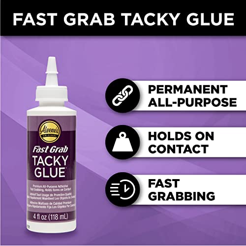 Aleene's Fast Grab Tacky Glue 4oz